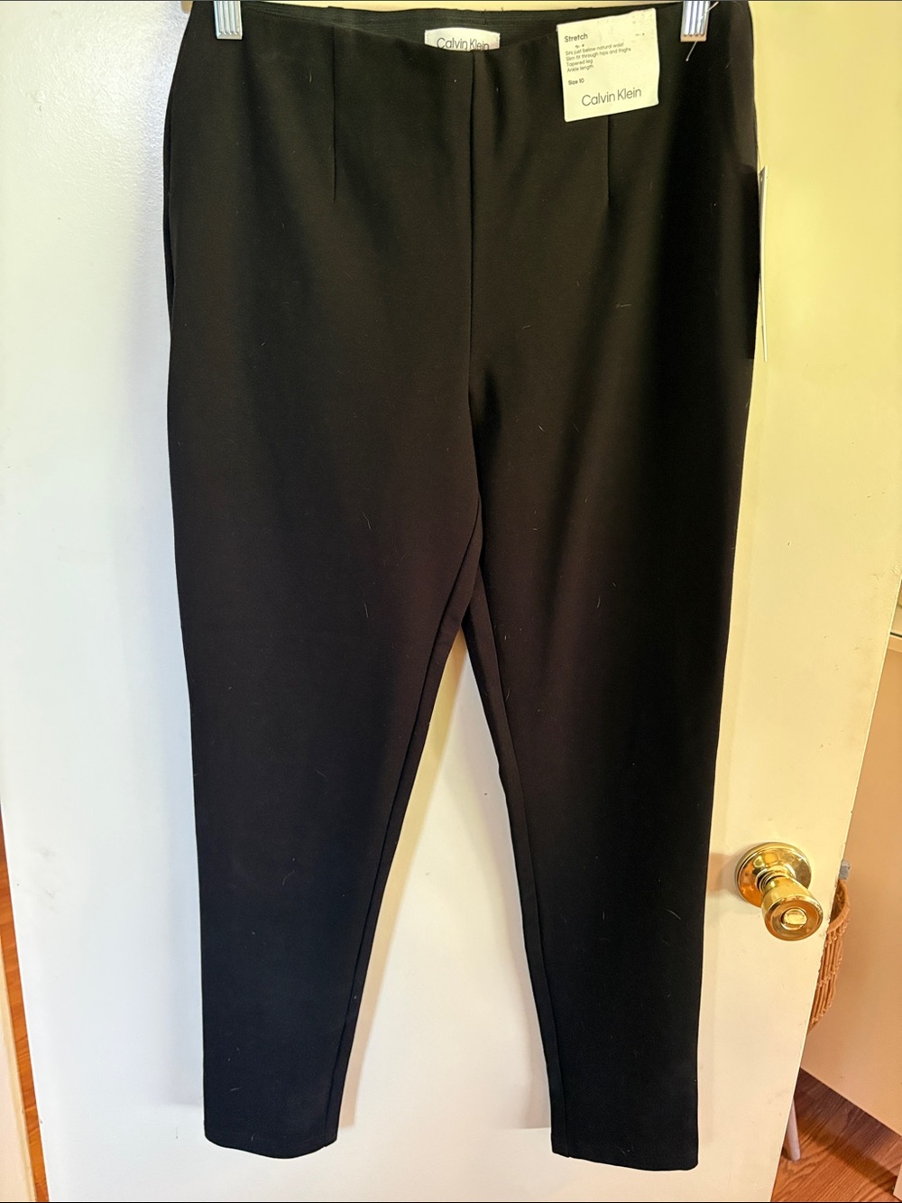 Calvin Klein Black Cropped Women's Pants